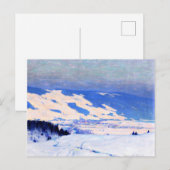 Clarence Gagnon - Baie-Saint-Paul Briefkaart (Voorkant / Achterkant)