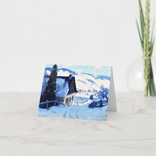 Clarence Gagnon - Carte de voeux de ferme (Devant)