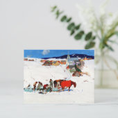 Clarence Gagnon - The Ice Harvest Briefkaart (Staand voorkant)