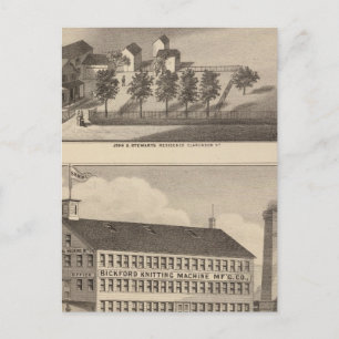 Clarendon Bickford Knitting Machine Briefkaart