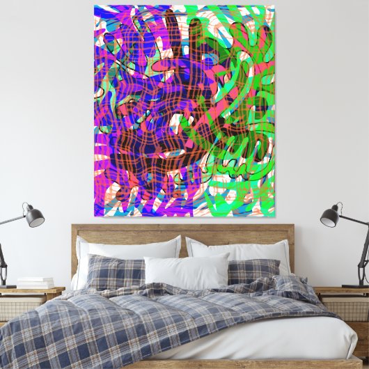 Clarik Canvas Afdruk (Insitu (Slaapkamer))