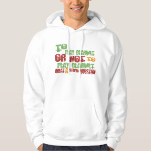 Clarinet afspelen hoodie