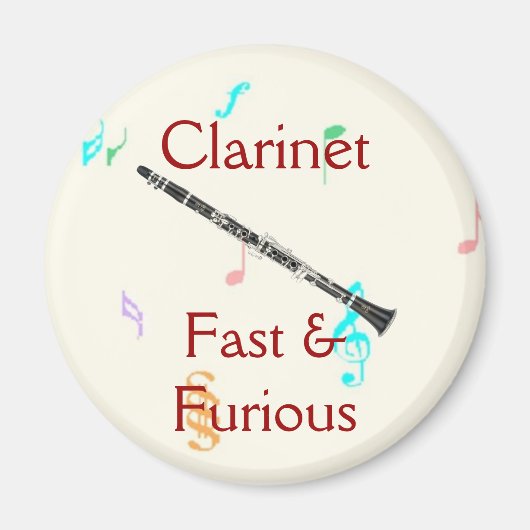 Clarinet : Aimant rapide et furieux (Devant)