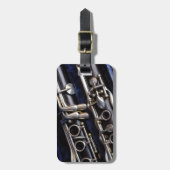 Clarinet Bagagelabel (Voorkant verticaal)
