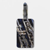 Clarinet Bagagelabel (Achterkant verticaal)