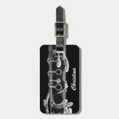 Clarinet Bagagelabel (Voorkant verticaal)