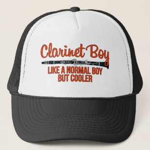Clarinet Boy Like a Normal Boy But Cooler Trucker Pet
