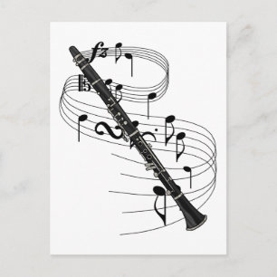 Clarinet Briefkaart