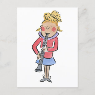 Clarinet Briefkaart