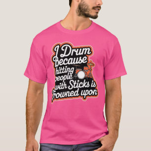 Clarinet Cadeaus Clarinet Speler Marching Band Hoo T-shirt
