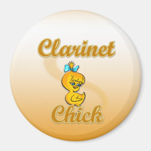 Clarinet Chick Magneet