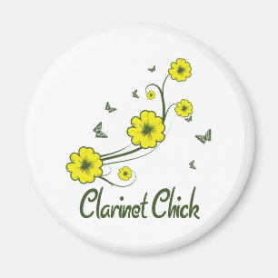 Clarinet Chick Magneet