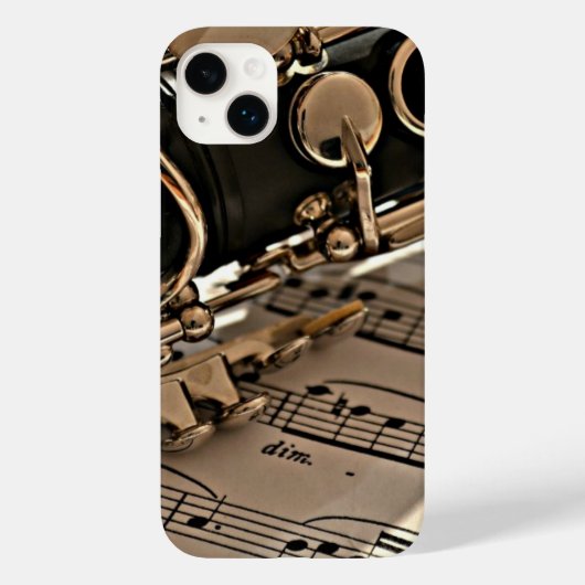 Clarinet Close Case-Mate iPhone Case (Achterkant)