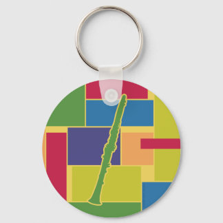 Clarinet Colorblock Sleutelhanger