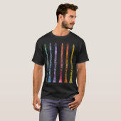 Clarinet Crayons T-shirt (Voorkant volledig)