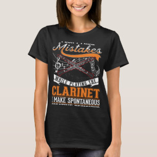 Clarinet Creative Decisions Clarinetist T-shirt