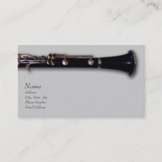 Clarinet en Mozart Visitekaartje