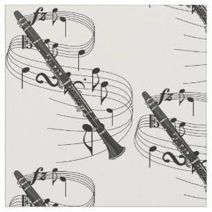 Clarinet Fabric Stof