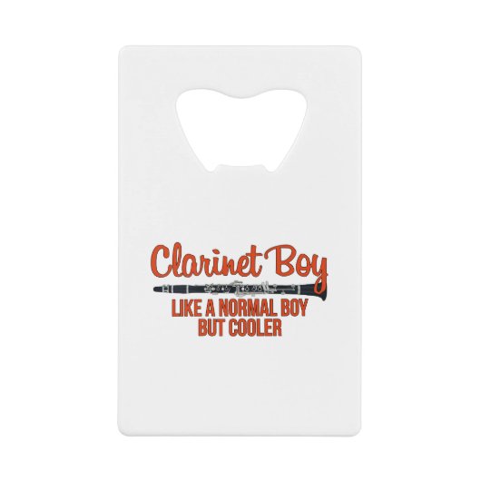 Clarinet garçon comme un garçon normal mais Glaciè (Devant)