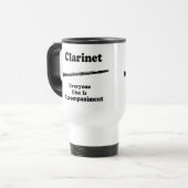 Clarinet Gift Reisbeker (Voorkant links)