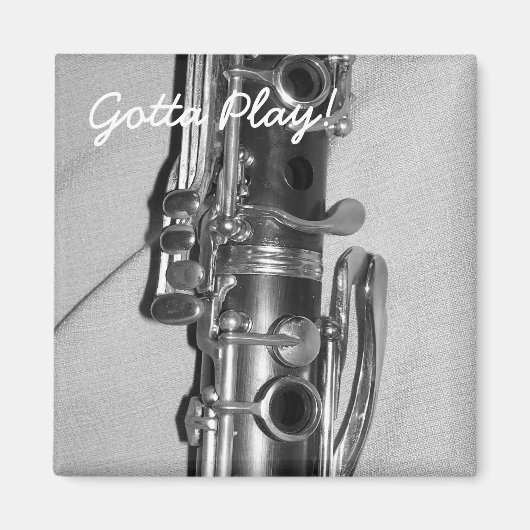 Clarinet Gotta Play Magnet (Devant)