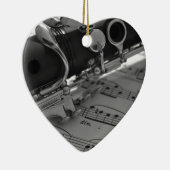 Clarinet Keramisch Ornament (Rechts)