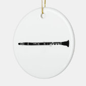 Clarinet Keramisch Ornament (Links)