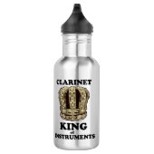 Clarinet King of Instruments Waterfles (Rechts)
