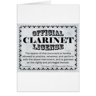 Clarinet-licentie
