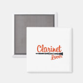 Clarinet Lover Magneet (Voorkant / Achterkant)