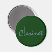 Clarinet Magneet (Voorkant / Achterkant)