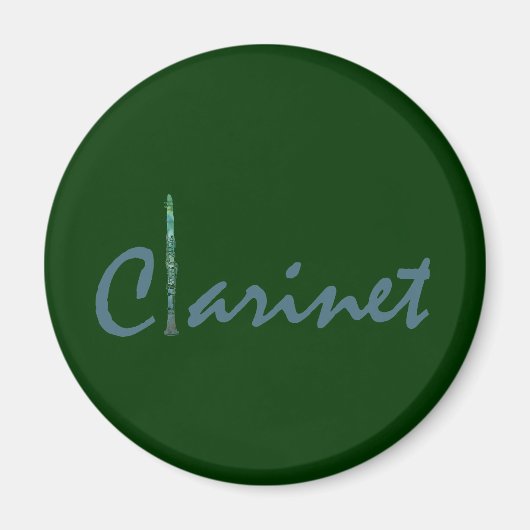 Clarinet Magneet (Voorkant)