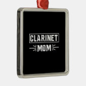 clarinet mama metalen ornament (Rechts)
