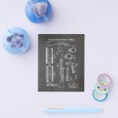 Clarinet met muziekaccessoires flyer (Enkel)