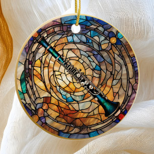 Clarinet Music Instrument Keramisch Ornament