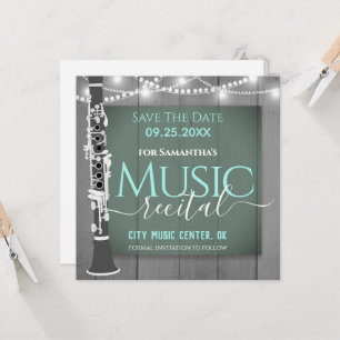 Clarinet Music Overweging Save the Date