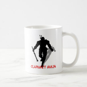 Clarinet Ninja Koffiemok