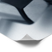 Clarinet on Music Sheets Poster (Hoek)