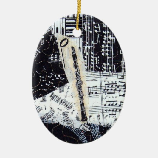 Clarinet Ornament (Voorkant)