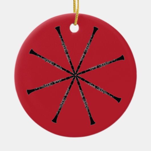 Clarinet Ornament (Voorkant)