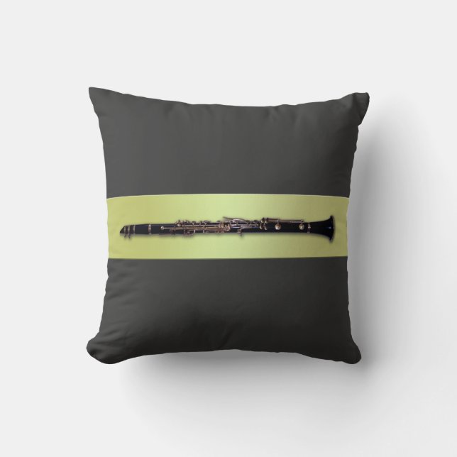 Clarinet Pillow Kussen (Voorkant)