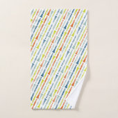 Clarinet Player Cadeau Musique Marching Band Geek (Serviette à main)