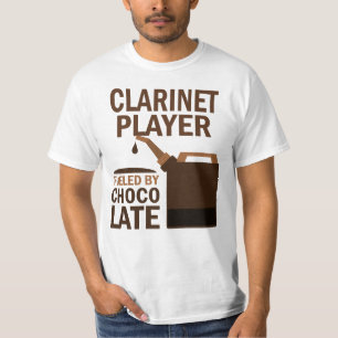Clarinet Player (Funny) Chocolate T-shirt