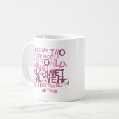 Clarinet Player (Funny) Gift Koffiemok (Voorkant links)