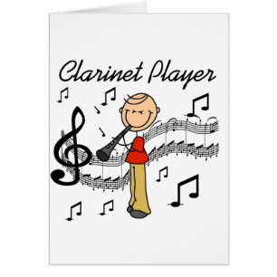 Clarinet Player-kaart