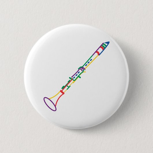 Clarinet Ronde Button 5,7 Cm (Voorkant)