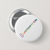 Clarinet Ronde Button 5,7 Cm (Voorkant /achterkant)