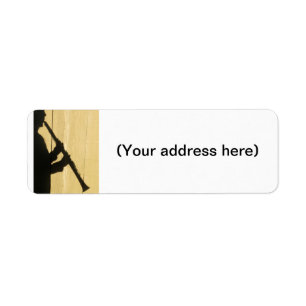 Clarinet Shadow adresetiketten Etiket