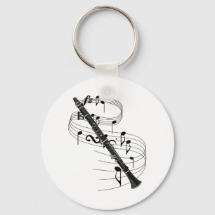Clarinet Sleutelhanger