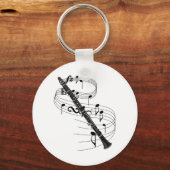 Clarinet Sleutelhanger (Voorkant)
